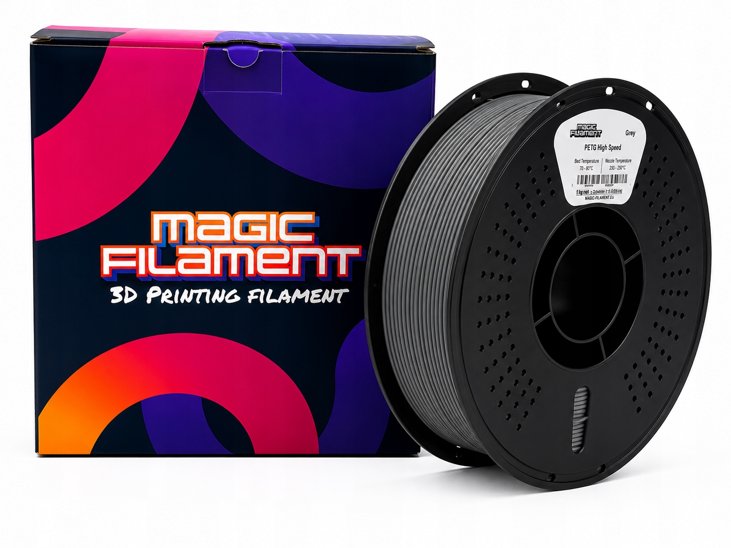 Filament Magic Filament PETG High-Speed Szary (GRAY)