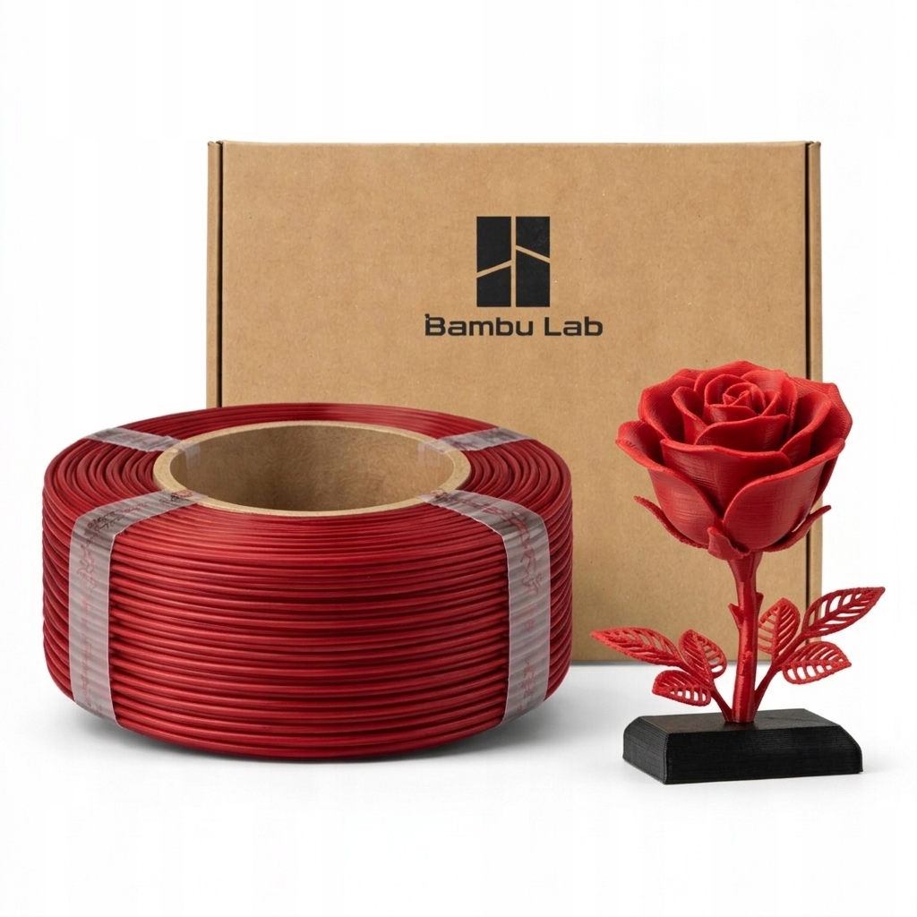 Filament Bambu Lab PLA Czerwony (RED)