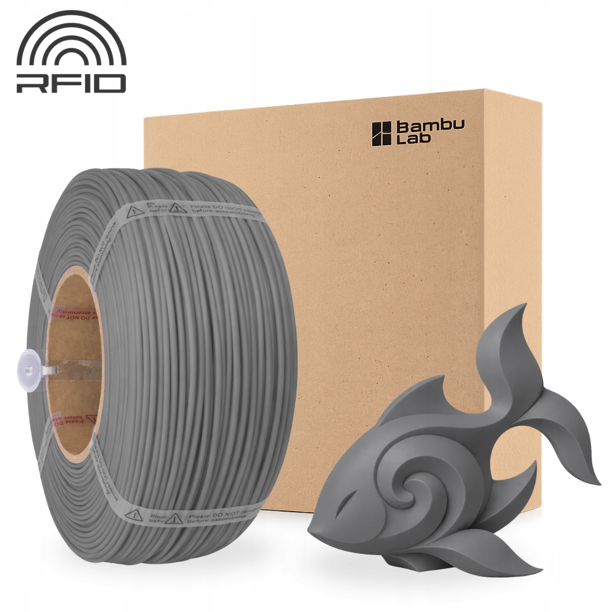 Filament Bambu Lab PLA Szary (GRAY)