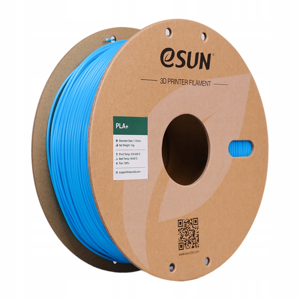Filament eSUN PLA Plus High-Speed Niebieski Brokatowy/Mieniący (BLUE GLITTER)