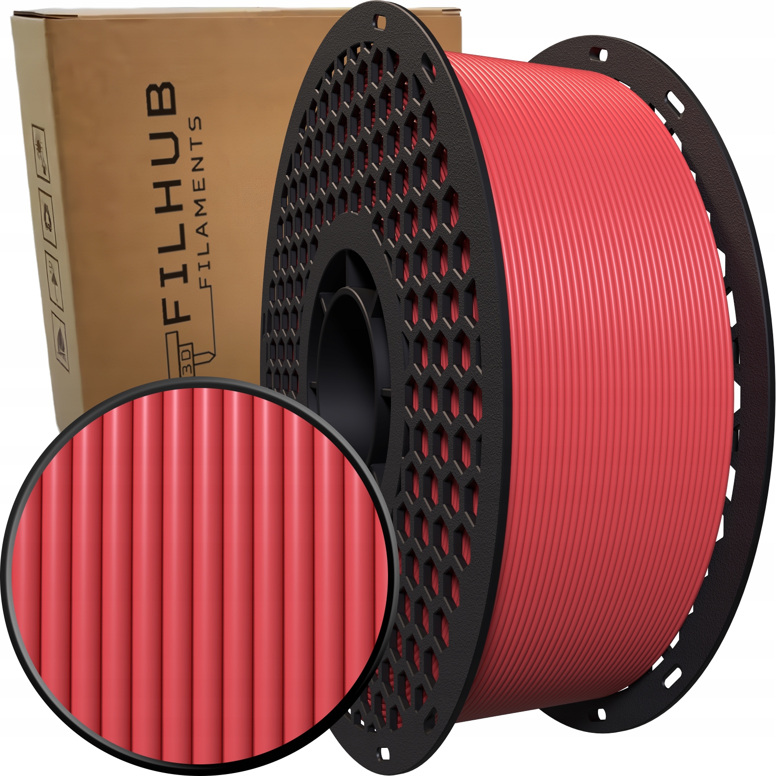 Filament null ASA Czerwony (RED)