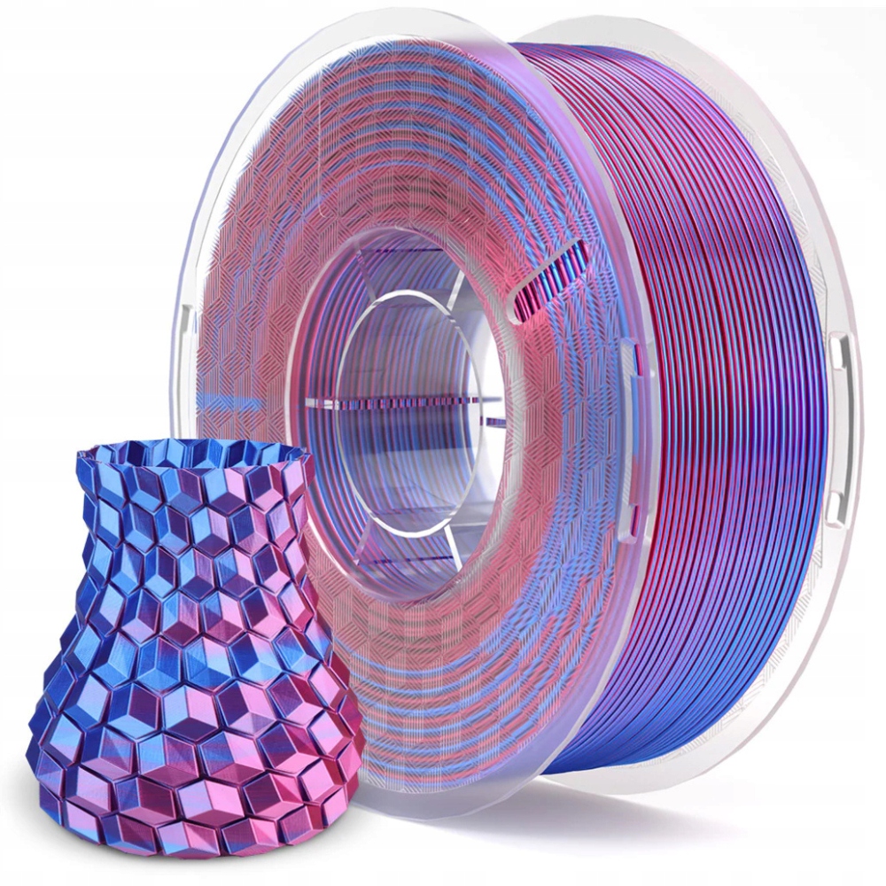 Filament Elegoo PLA  Tęczowy Jedwabny (RAINBOW SILK)