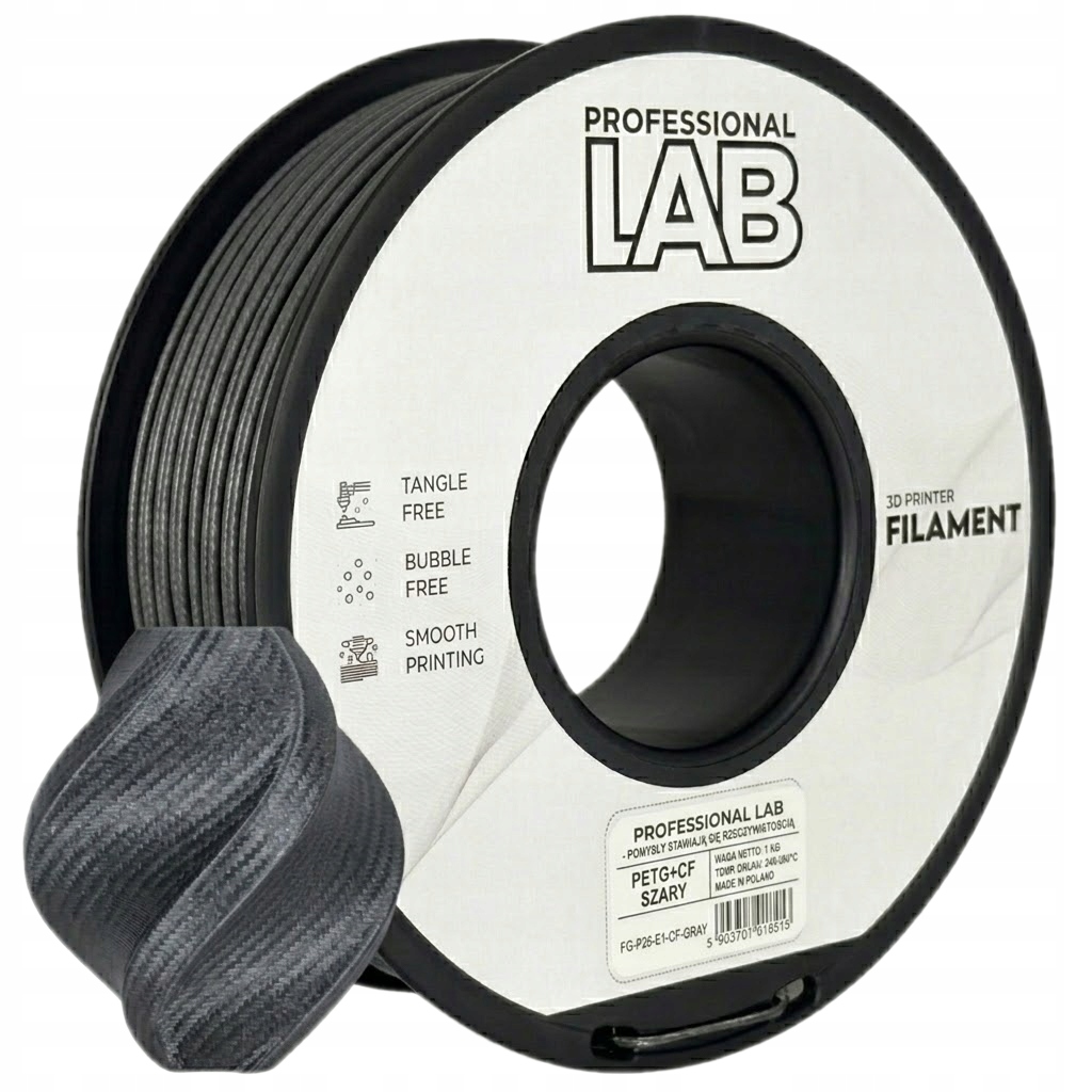 Filament Imagine PETG-CF Plus Szary (GRAY)