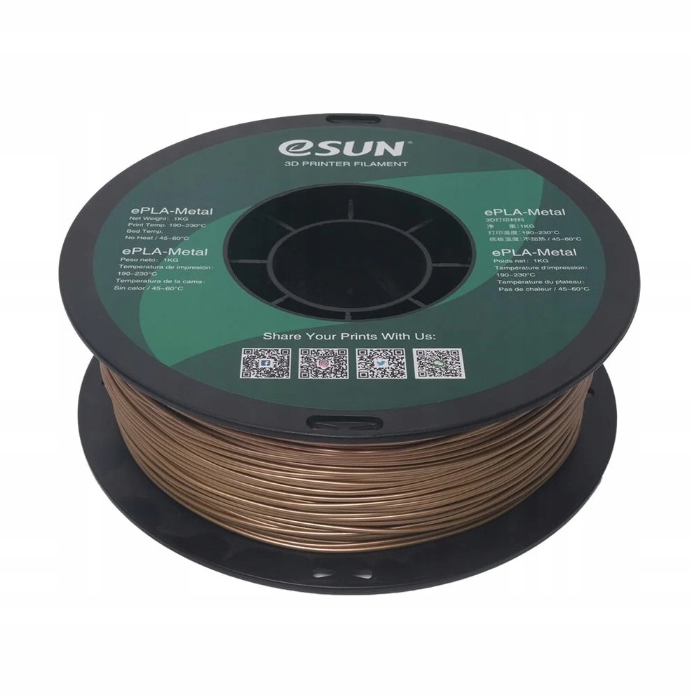 Filament eSUN PLA Brązowy (BROWN)