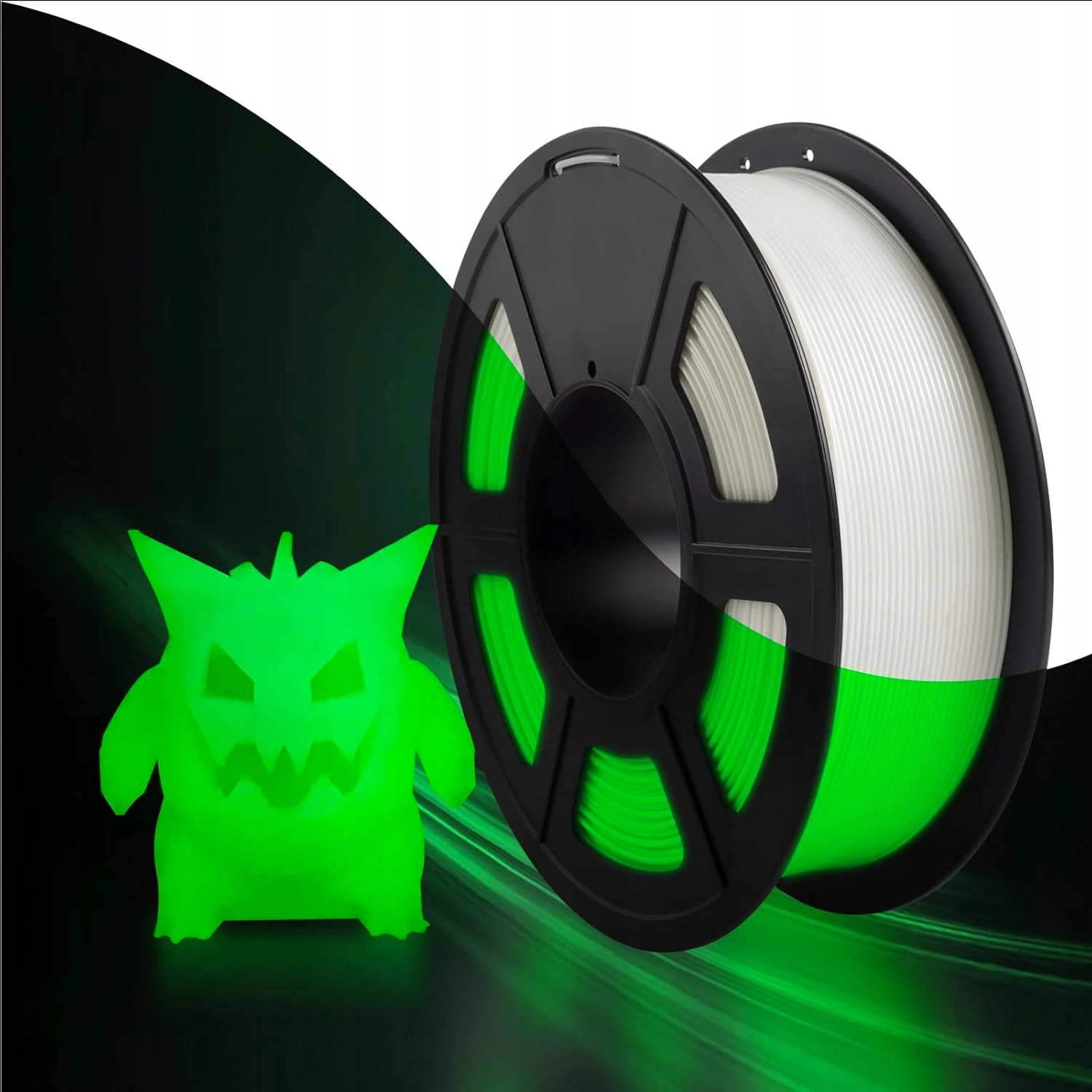 Filament SUNLU PLA Biały (WHITE)