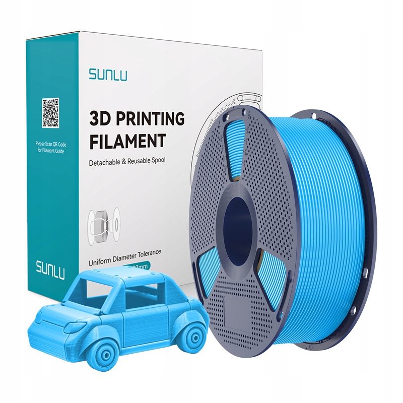 Filament SUNLU PETG Niebieski (BLUE)