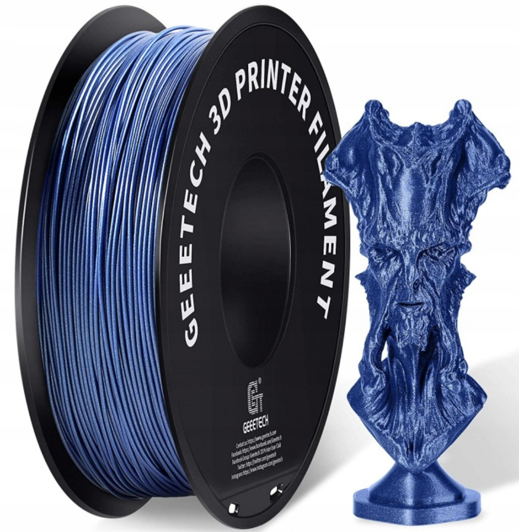 Filament GEEETECH PLA Niebieski (BLUE)