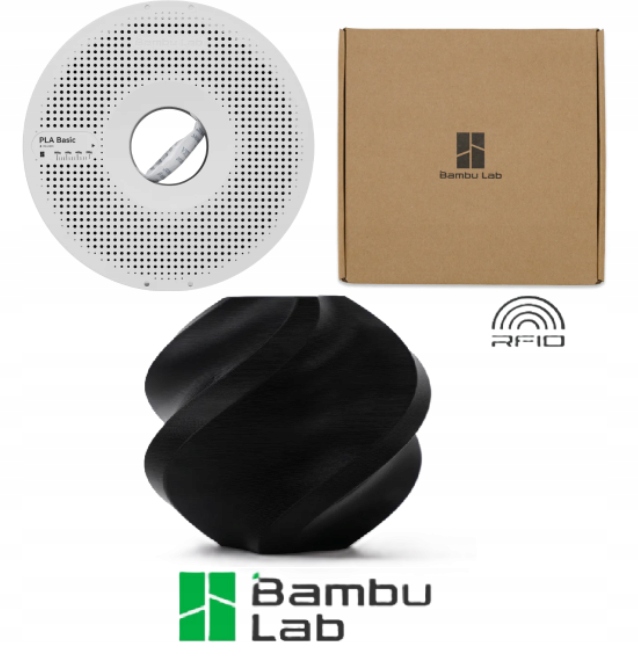 Filament Bambu Lab PLA Czarny (BLACK)