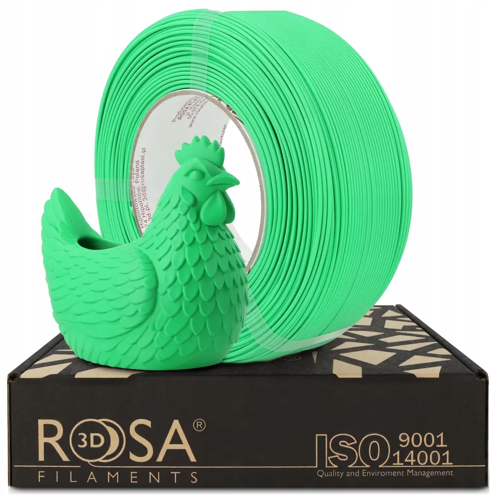 Filament ROSA 3D PLA High-Speed Zielony Matowy (GREEN MATTE)