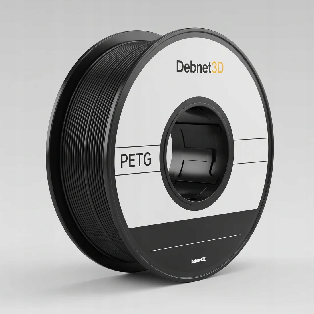 Filament null PLA Czarny (BLACK)