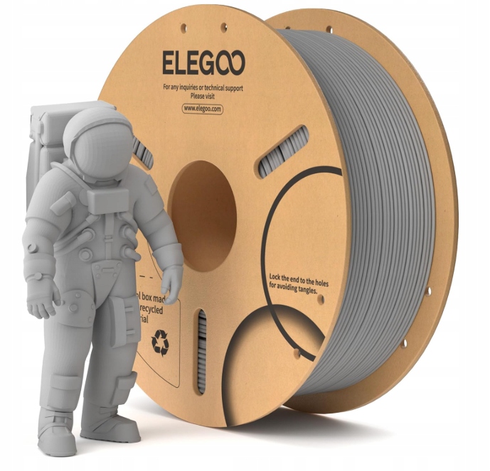 Filament Elegoo PLA Szary (GRAY)