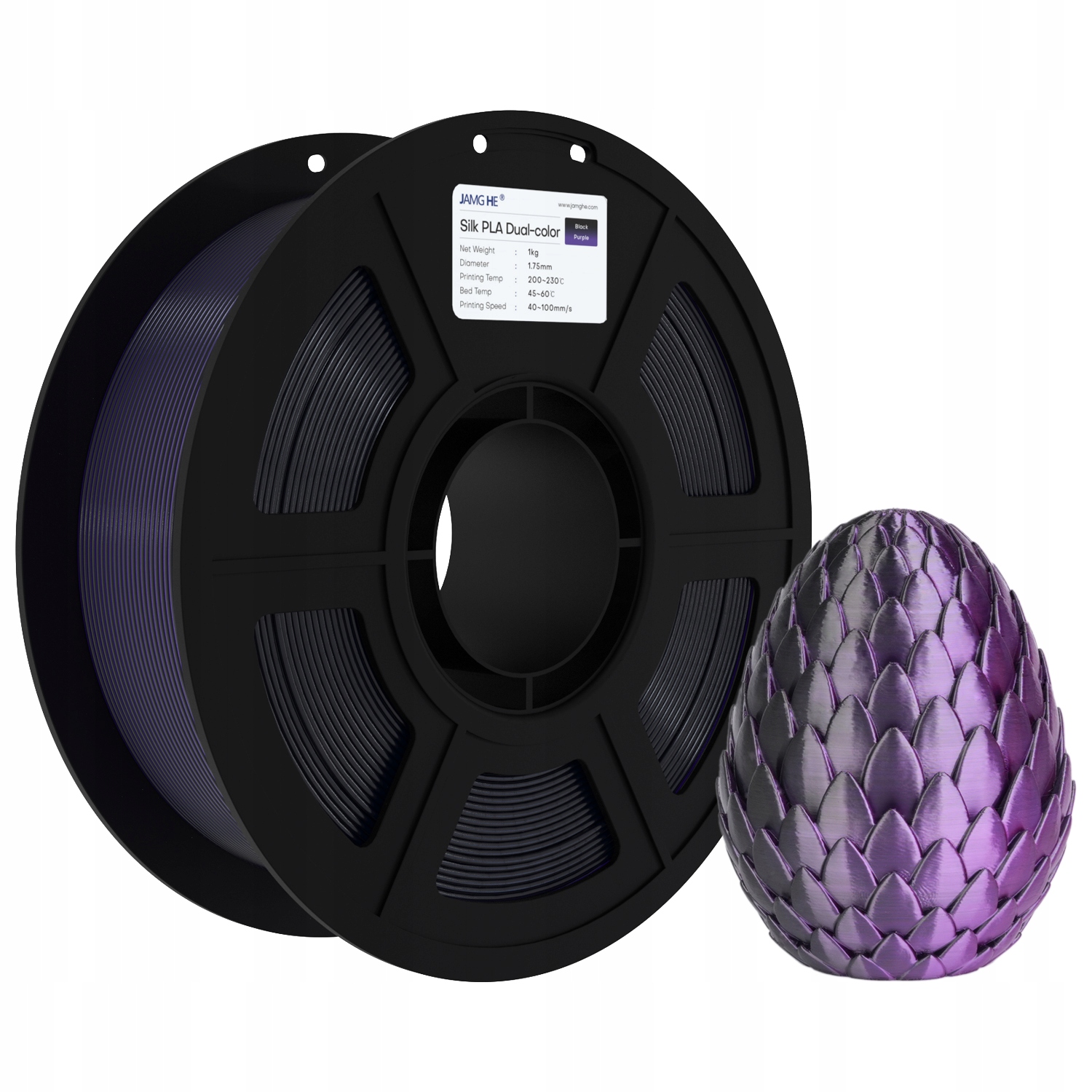 Filament Jamg He PLA Plus  Dwukolorowy Jedwabny (DUAL SILK)