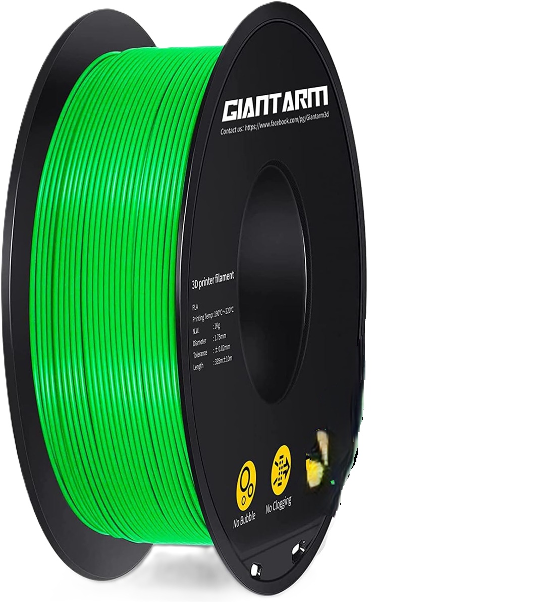 Filament null PETG Zielony (GREEN)