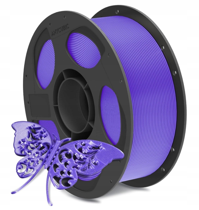Filament ANYCUBIC PLA Fioletowy Jedwabny (PURPLE SILK)