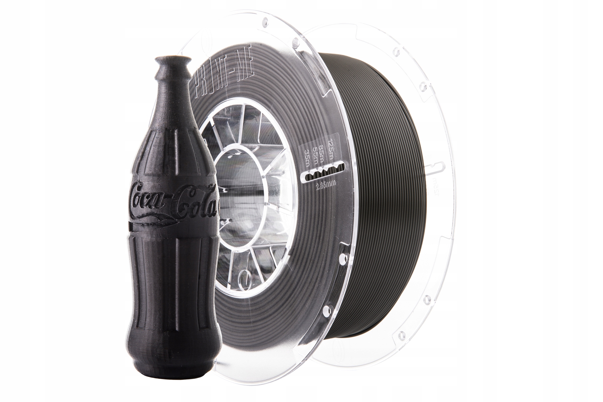 Filament Print me PETG Czarny (BLACK)