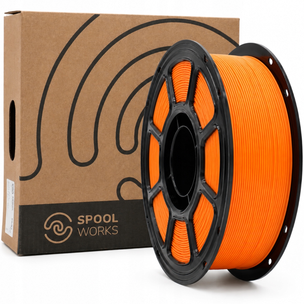 Filament SpoolWorks PLA-LW Plus Pomarańczowy Matowy (ORANGE MATTE)
