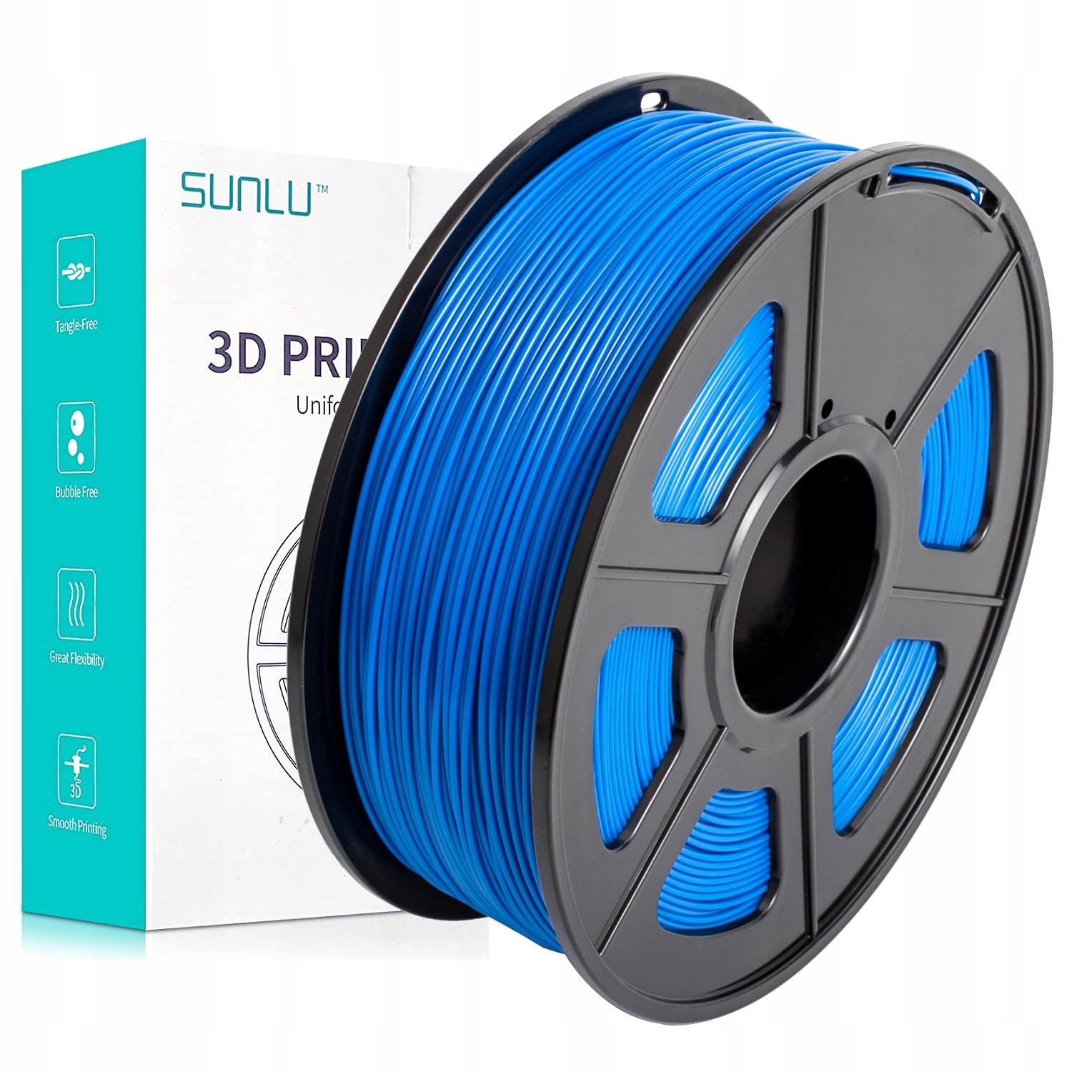 Filament SUNLU ABS Niebieski (BLUE)