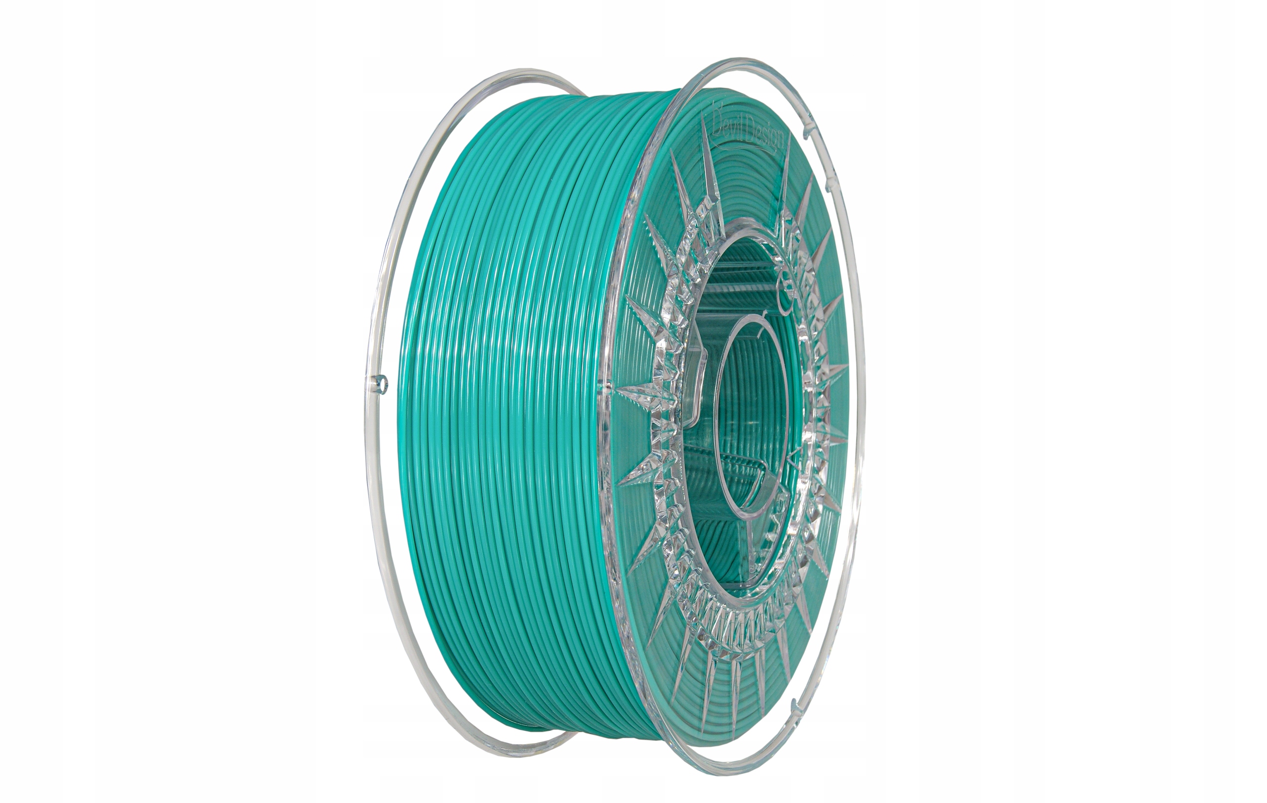 Filament DEVIL DESIGN PETG Zielony Przezroczysty (GREEN TRANSPARENT)