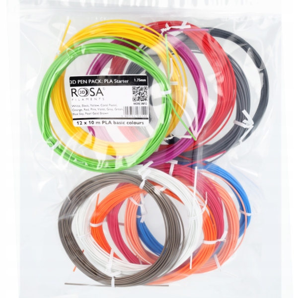 Filament ROSA 3D PLA  Tęczowy (RAINBOW)