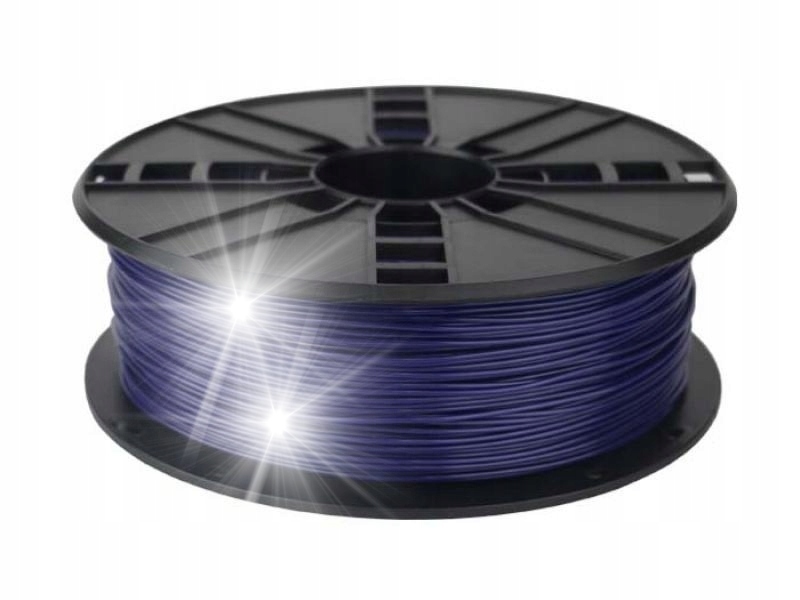 Filament null PLA Niebieski Brokatowy/Mieniący (BLUE GLITTER)