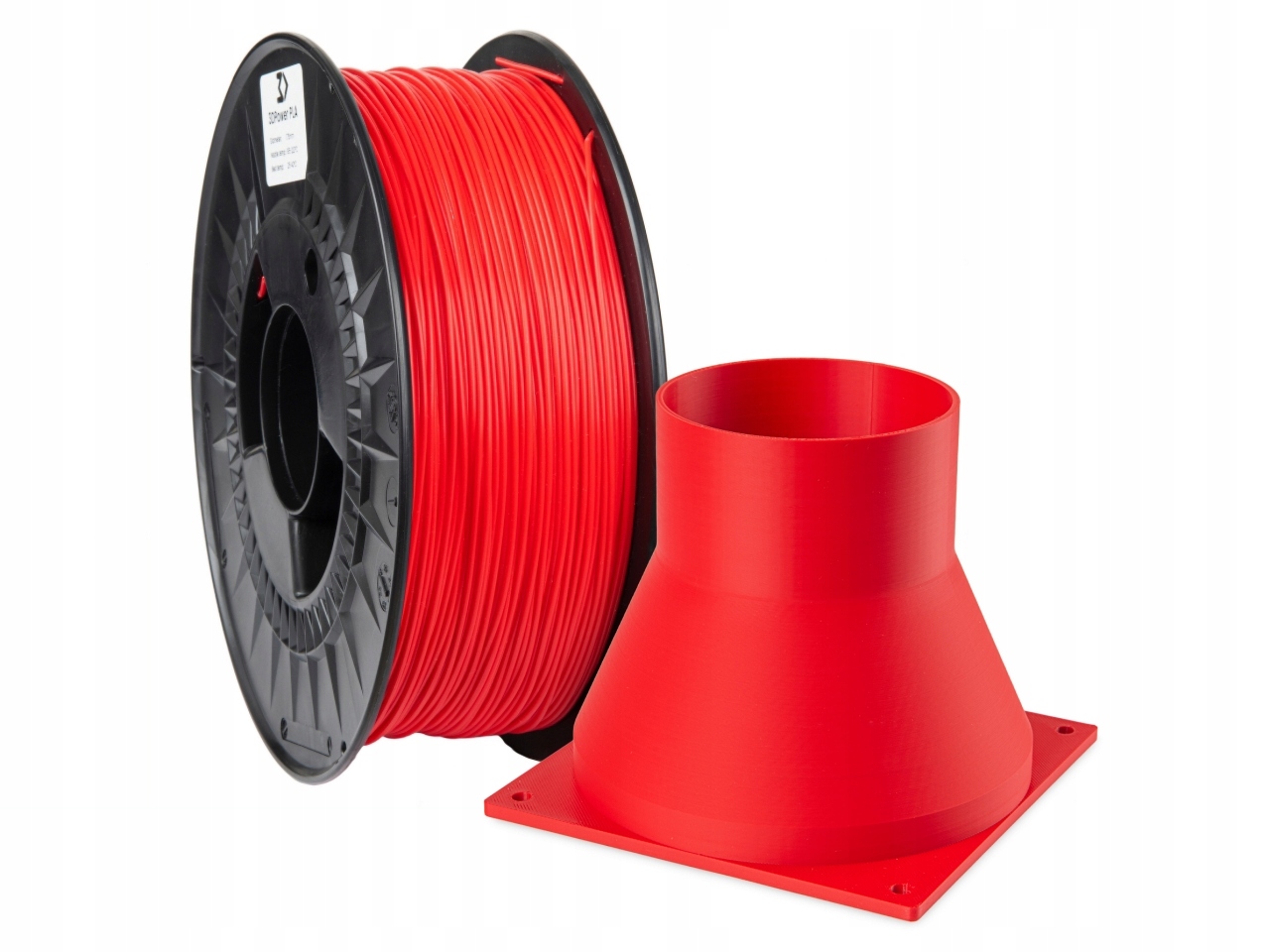 Filament 3DPower PLA Czerwony (RED)