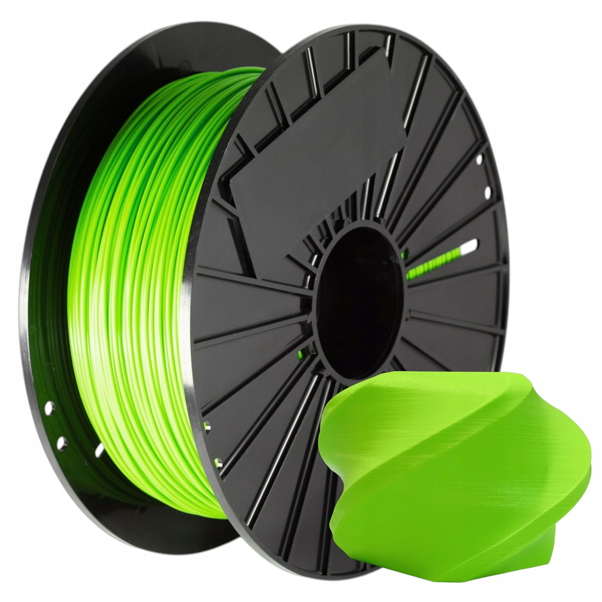 Filament F3D PLA Zielony Przezroczysty (GREEN TRANSPARENT)