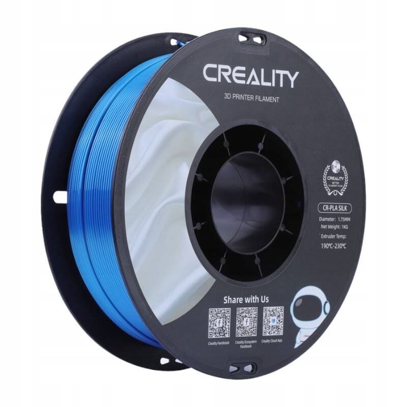 Filament Creality PLA Niebieski Jedwabny (BLUE SILK)