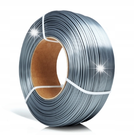 Filament ROSA 3D PLA Srebrny Jedwabny (SILVER SILK)