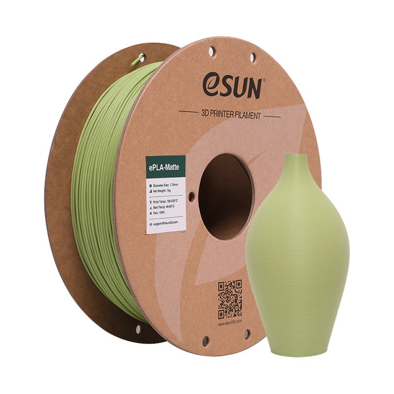 Filament eSUN PLA Zielony Matowy (GREEN MATTE)