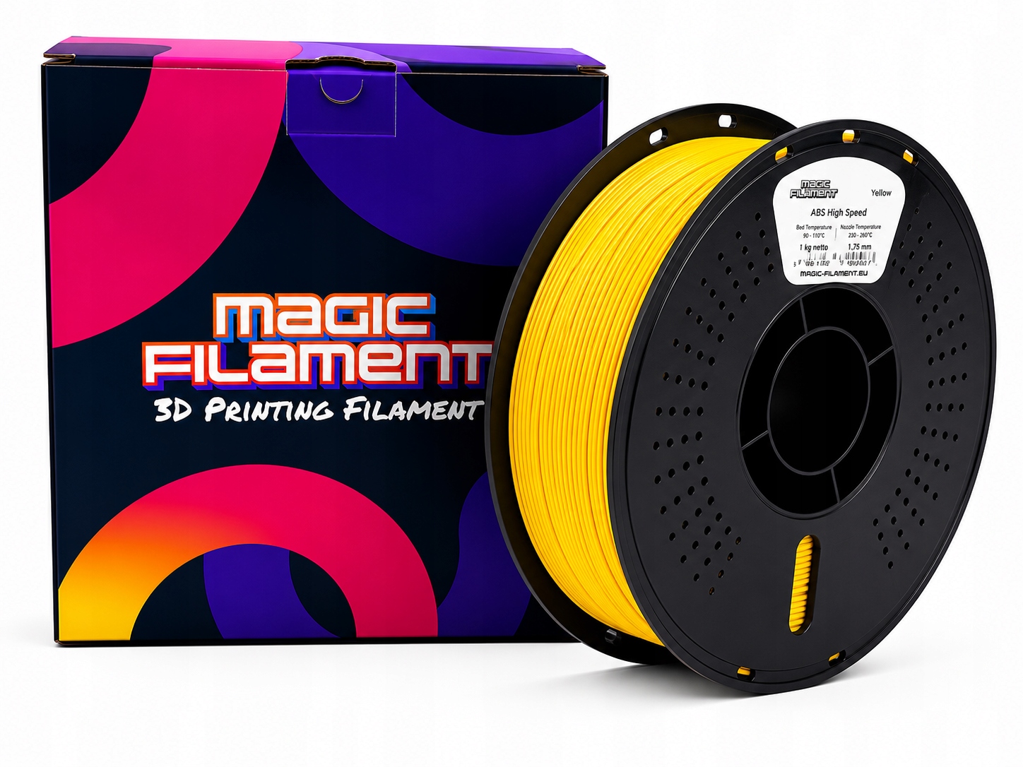 Filament Magic Filament ABS High-Speed Żółty (YELLOW)