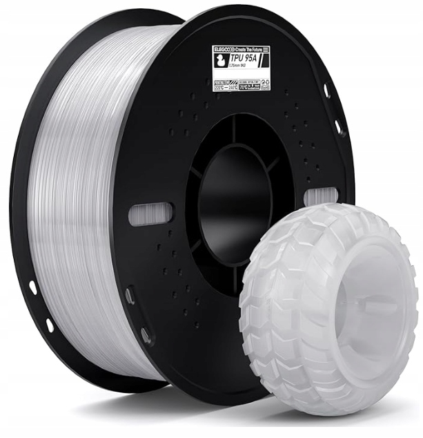 Filament Elegoo TPU Biały (WHITE)