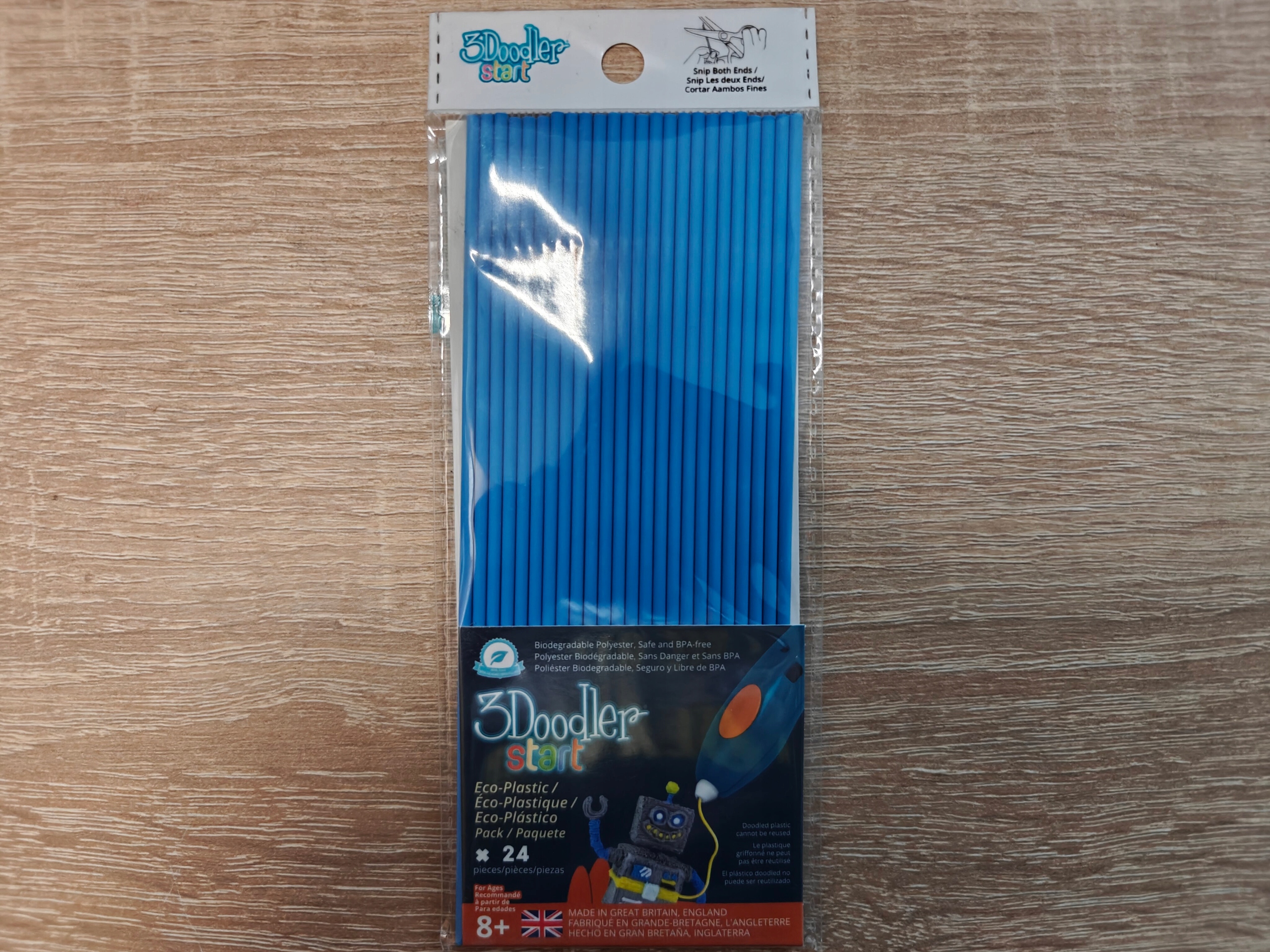 Filament 3Doodler PLA Niebieski (BLUE)