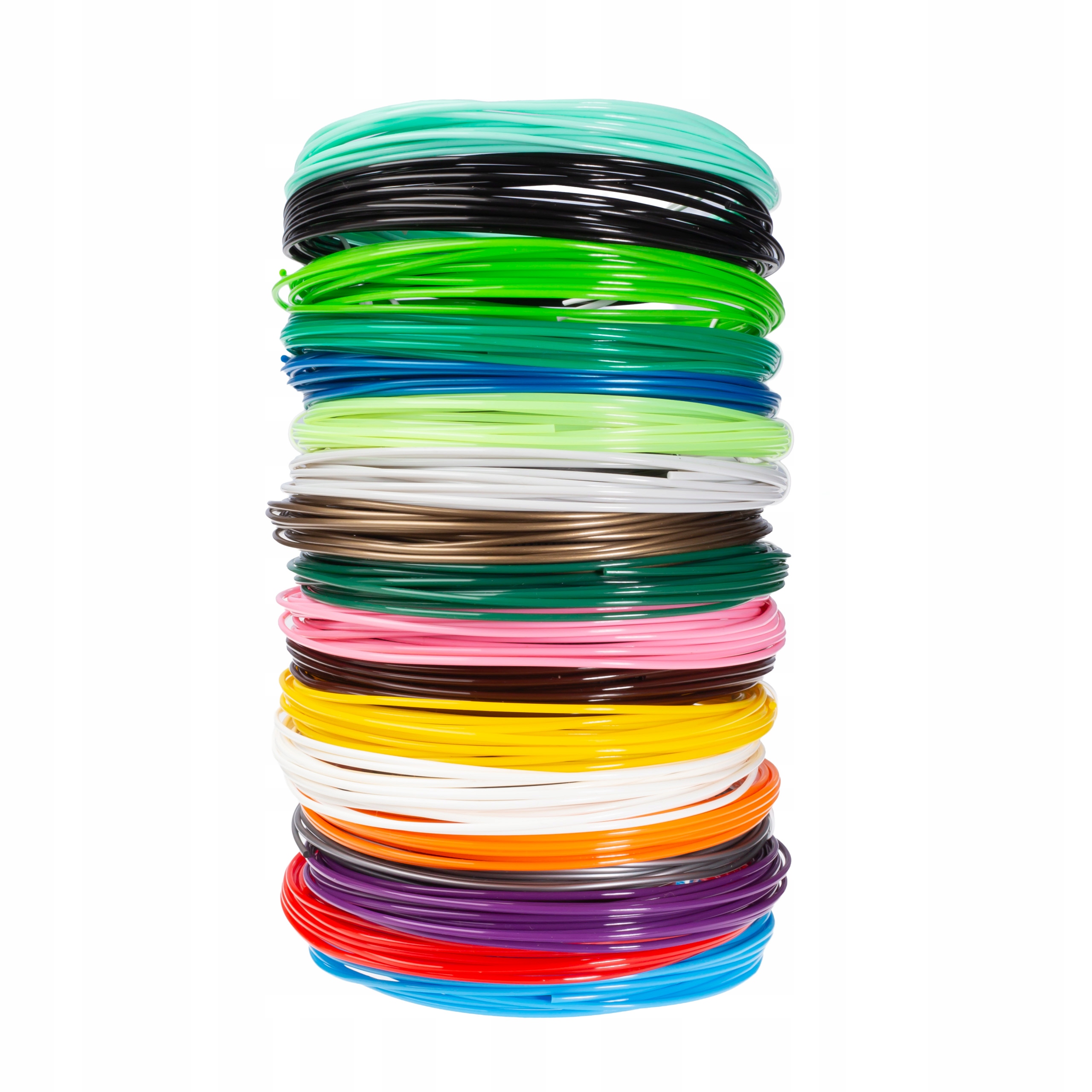 Filament null PLA  Tęczowy (RAINBOW)