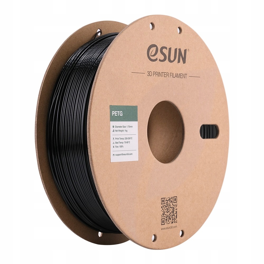 Filament eSUN PETG Czarny (BLACK)