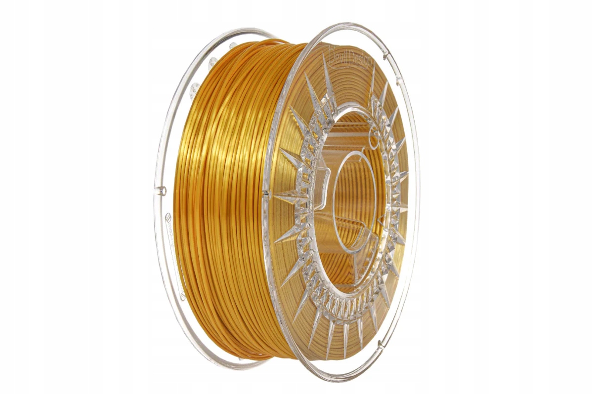 Filament DEVIL DESIGN PLA Plus Złoty Jedwabny (GOLD SILK)