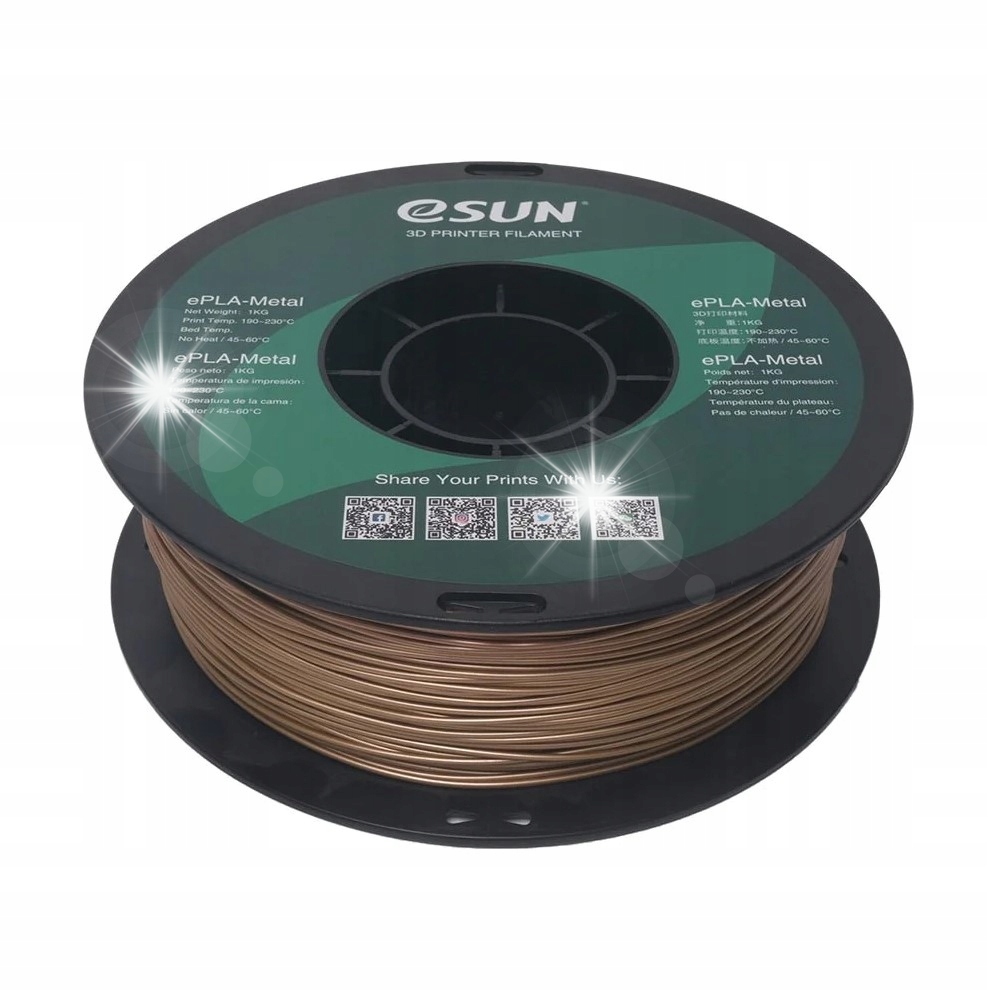 Filament eSUN PLA Brązowy (BROWN)