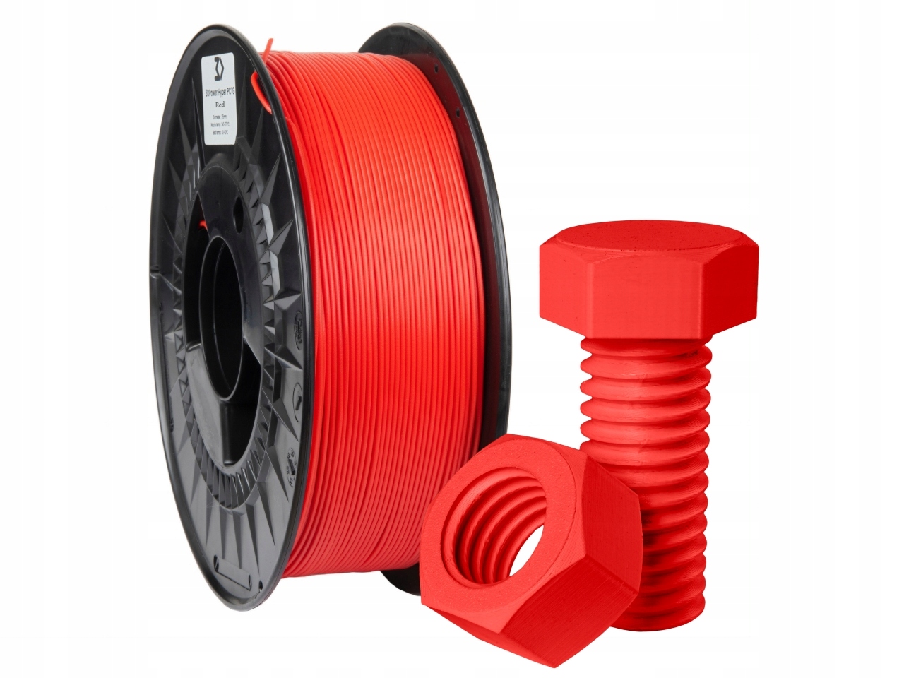 Filament 3DPower PC Czerwony (RED)