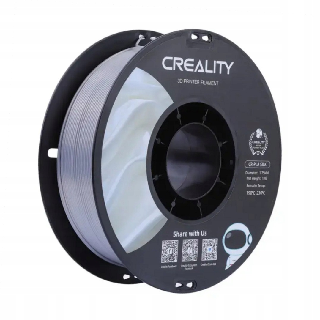 Filament Creality PLA Srebrny Jedwabny (SILVER SILK)