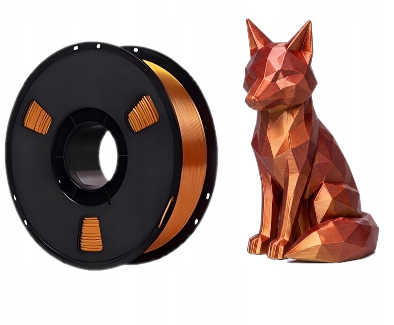 Filament KBR Games PLA Plus  Dwukolorowy Jedwabny (DUAL SILK)