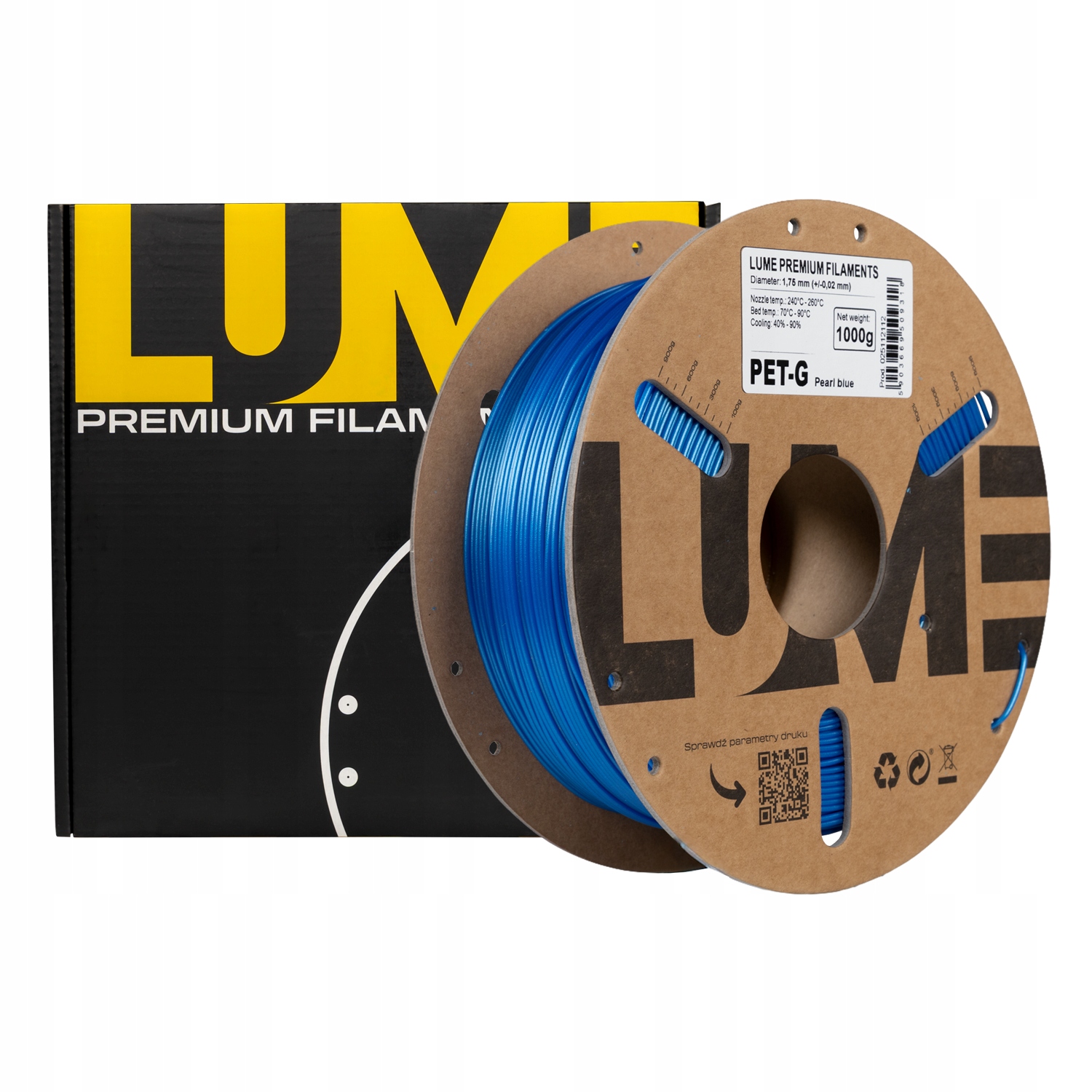 Filament Zamel PETG-CF Niebieski (BLUE)
