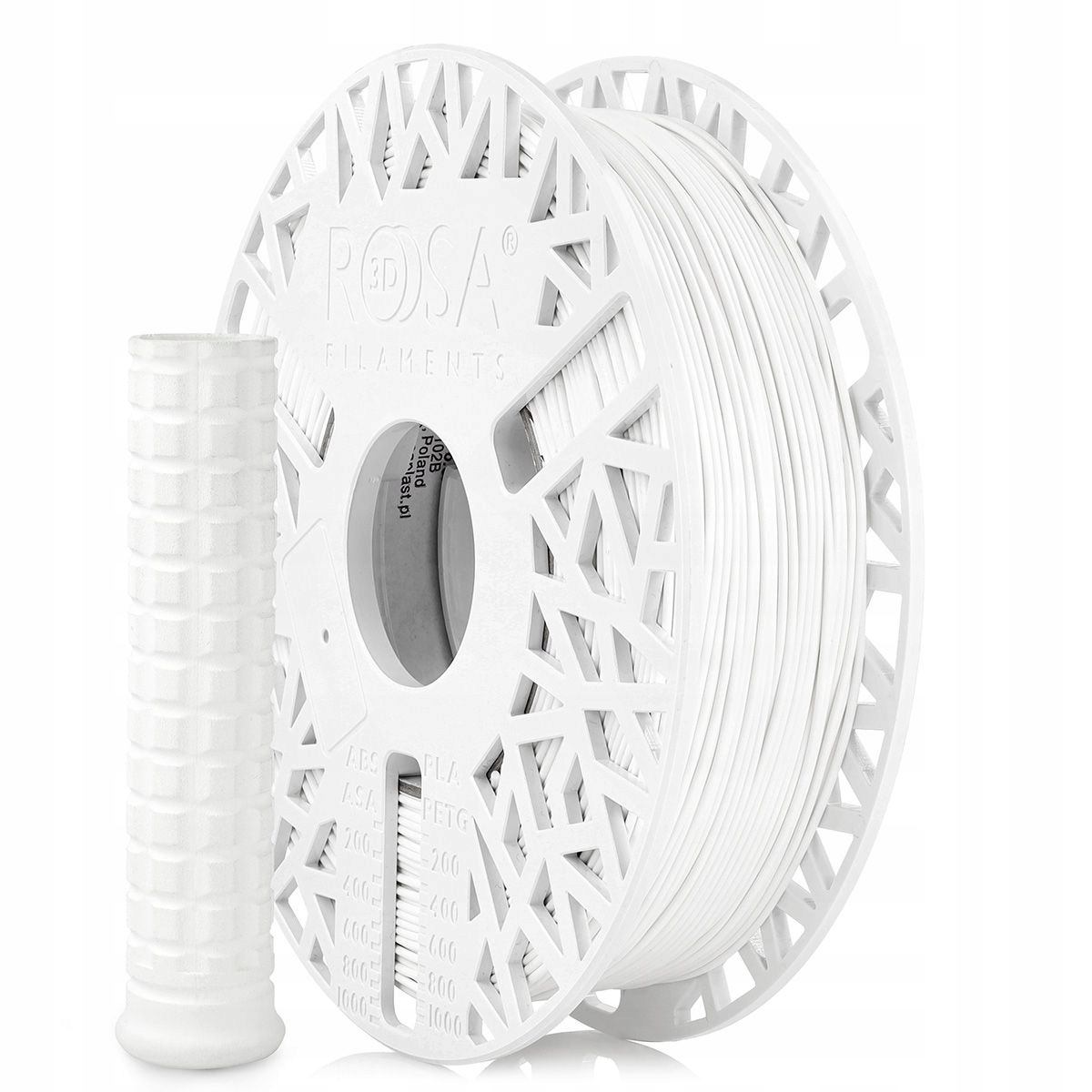 Filament ROSA 3D TPU-LW Biały (WHITE)