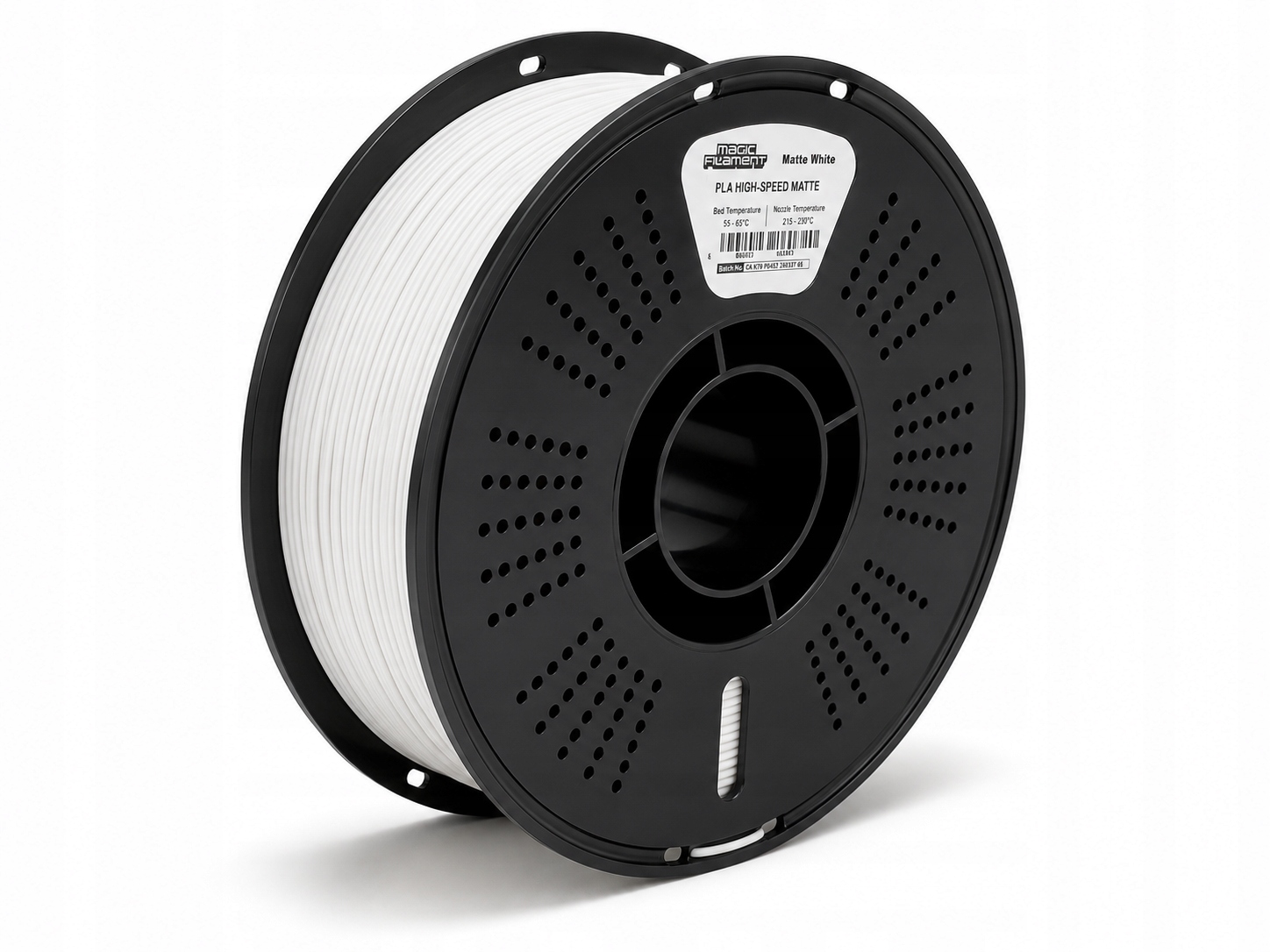 Filament Magic Filament PLA High-Speed Biały Matowy (WHITE MATTE)