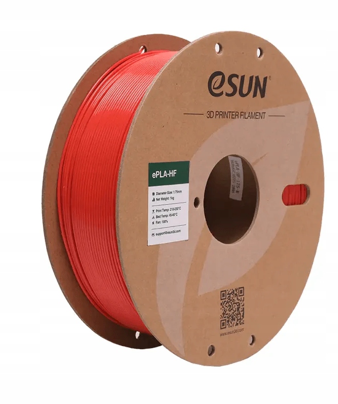 Filament eSUN PLA Czerwony (RED)