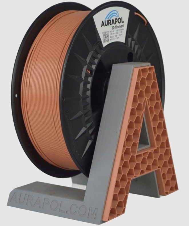 Filament Aurapol PETG Brązowy (BROWN)