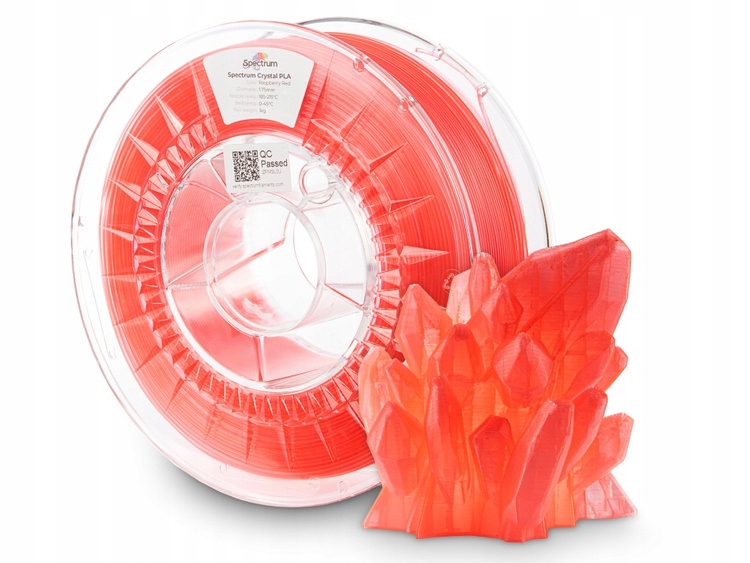 Filament Spectrum PLA Czerwony (RED)
