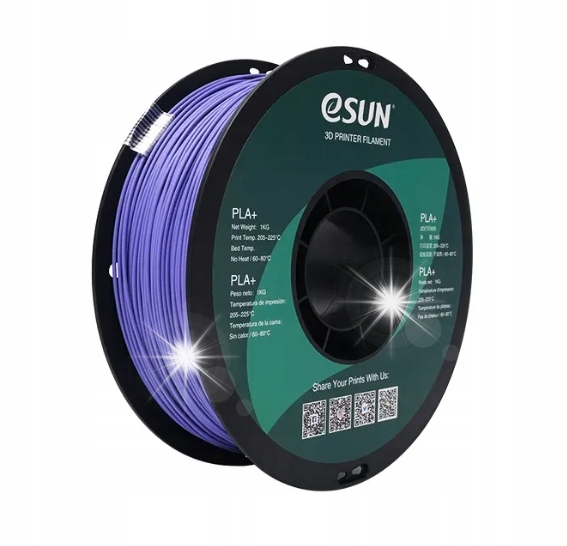 Filament eSUN PLA Plus Fioletowy (PURPLE)