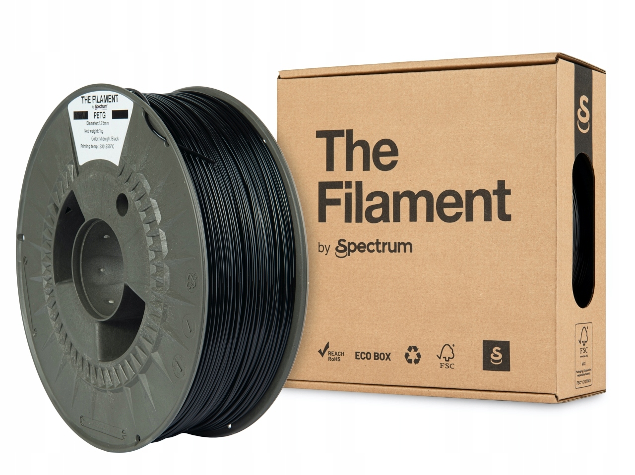 Filament Spectrum PETG Czarny (BLACK)