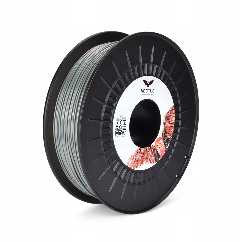 Filament Noctuo ABS Srebrny Przezroczysty (SILVER TRANSPARENT)