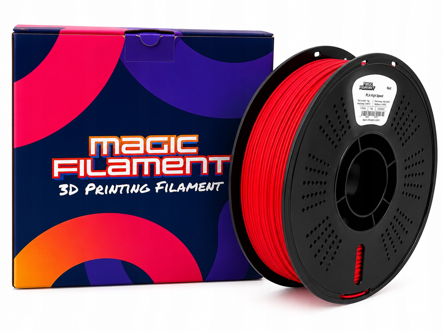 Filament Magic Filament PLA High-Speed Czerwony (RED)