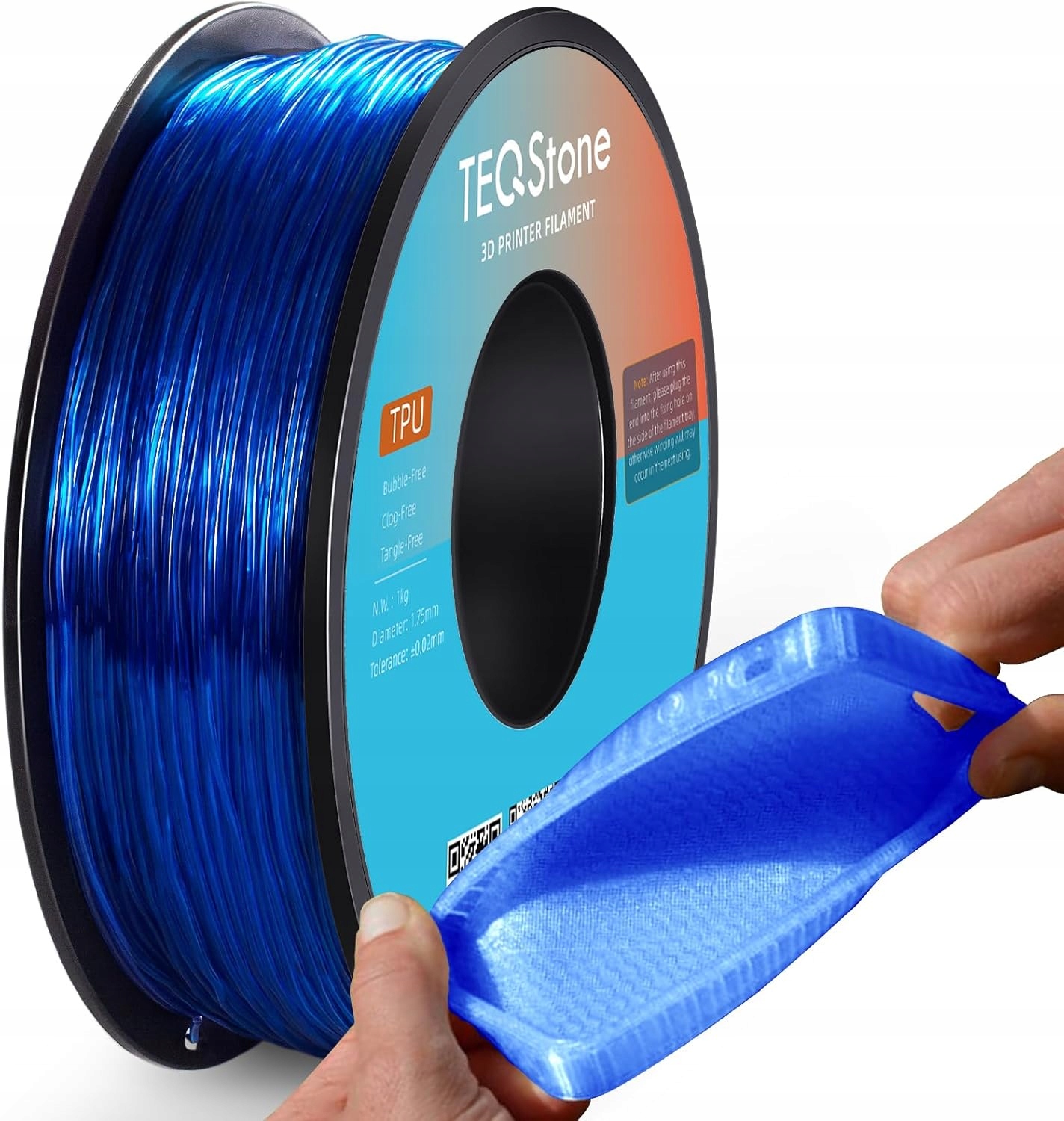 Filament null PLA Biały (WHITE)